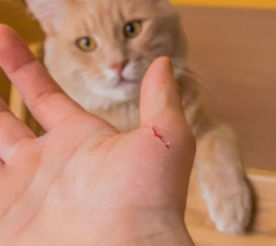 Чем опасны царапины от кошки