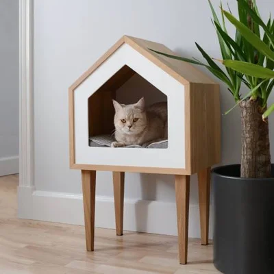 Какие бывают домики  для кошек