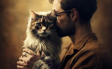 Любовь кошки и человека